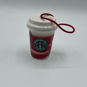 2010 Starbucks Ornament Red Cup Stories